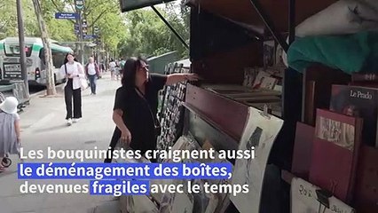 JO 2024: les bouquinistes parisiens refusent de déménager pour la cérémonie d'ouverture