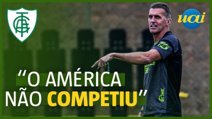 Mancini aponta erros do América ontra o Palmeiras