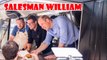 Prince William stuns food van diners by serving up Earthshot veggie burgers