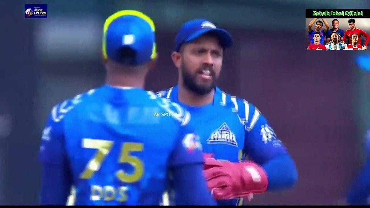 Lanka Premier League Match 2 Galle titans vs Dambulla Highlights