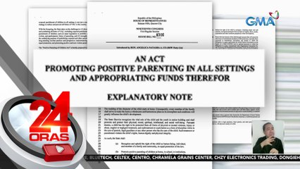 Positive Parenting Bill sa Kamara, layong ipagbawal ang pisikal at mapanghiyang paraan ng parusa sa mga bata | 24 Oras