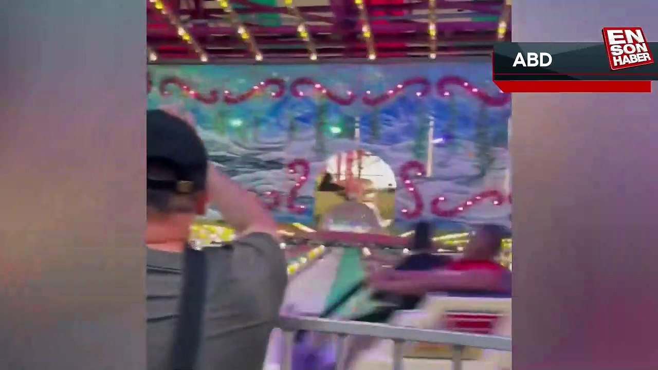 ABD'de lunaparktaki oyuncak, arıza nedeniyle 10 dakika geri geri döndü