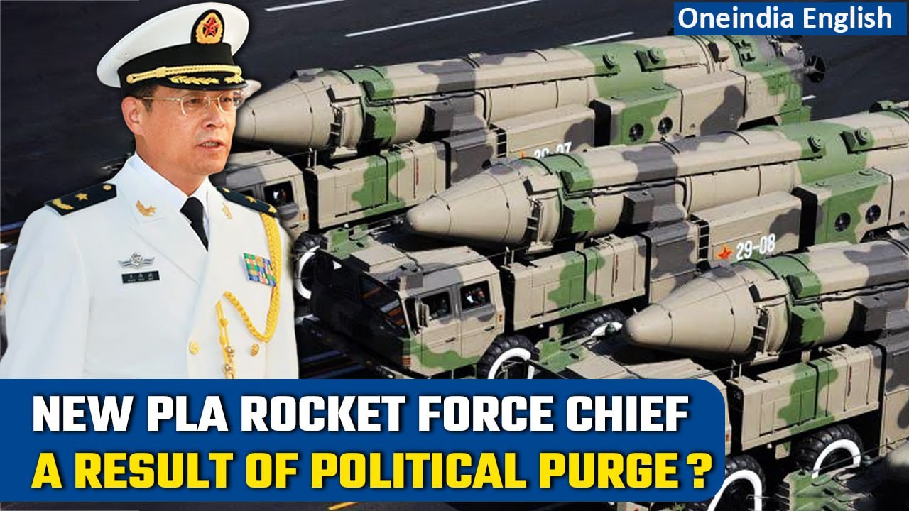 China appoints Gen Wang Houbin as the new PLA Rocket Force Chief amid ...