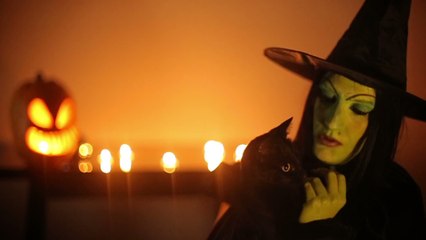 What is believed to be the only witch's grave in Scotland can only be found under special conditions