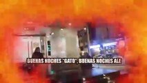 Rodrigo 'Gato' Cuba y Ale Venturo ampayados entrando a hotel