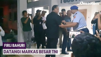 Datangi Markas Besar TNI, Firli Bahuri Disambut Danpuspom