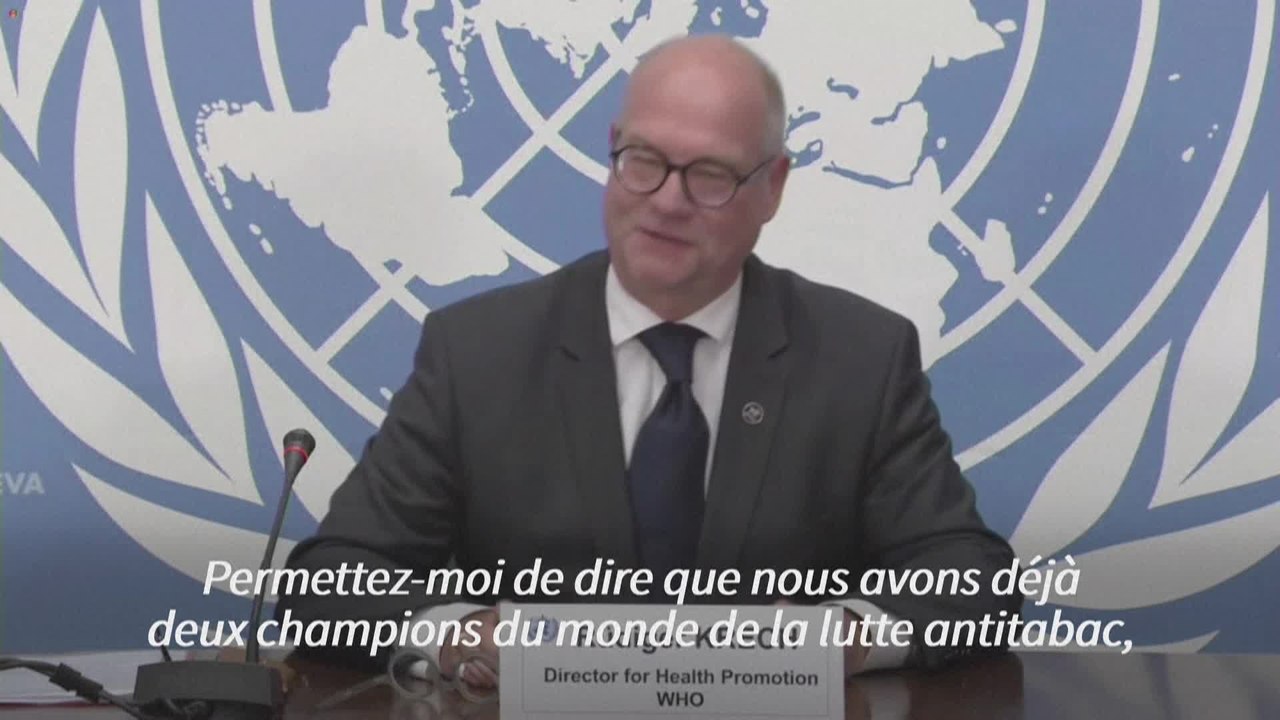 Lutte antitabac: seuls 4 pays sont de très bons élèves, selon l'OMS