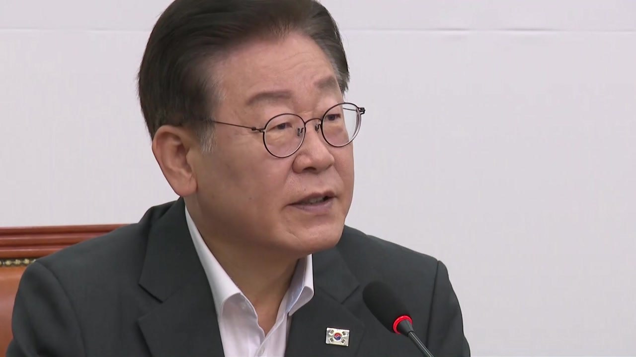 이재명 "尹 정권, 홍위병 집합소 오명...이동관 지명 철회해야" / YTN