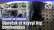 Guerre en Ukraine : Kryvyï Rig et Donetsk bombardées, Russes et Ukrainiens s'accusent