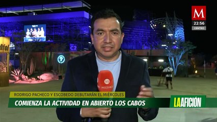 Comienza la actividad en el Abierto Los Cabos; debutarán Rodrigo Pacheco y Ernesto Escobedo