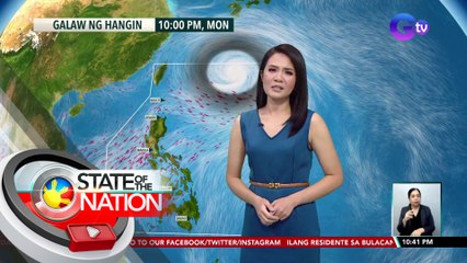 Ilang bahagi ng bansa, uulanin pa rin dahil sa Habagat na pinalalakas ng Bagyong Falcon | SONA