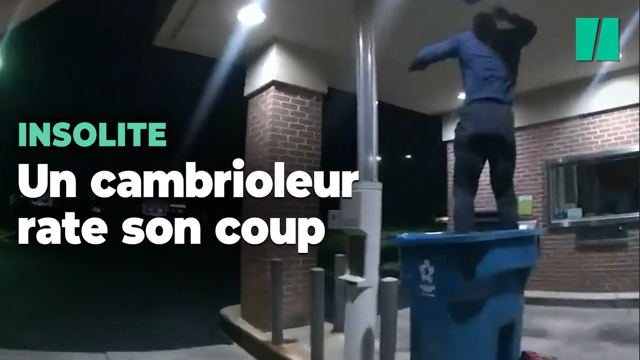 Ce voleur de banque n’aurait pas pu mieux rater sa sortie