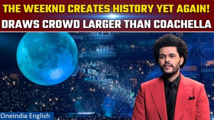 The Weeknd’s Milan shows draws more crowd than all of Coachella | Oneindia News