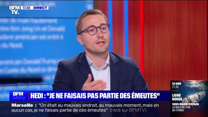 Affaire Hedi: "Quand des policiers ne respectent pas les droits de l'Homme, je considère qu'il y a un problème avec la police", affirme Antoine Léaument (LFI)