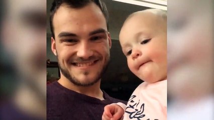 Adorable : ce bébé veut faire du beatbox comme papa