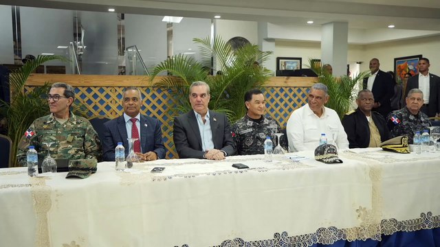 Presidente Abinader encabeza reunión sobre seguridad ciudadana