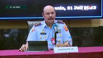 Jadi Tersangka Suap, Kepala Basarnas Ditahan di Puspom AU