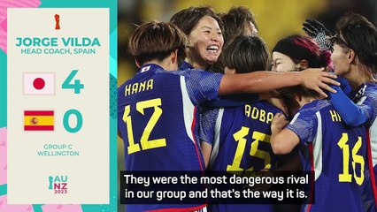 Vilda takes blame for Spain's embarrassing 4-0 defeat to Japan