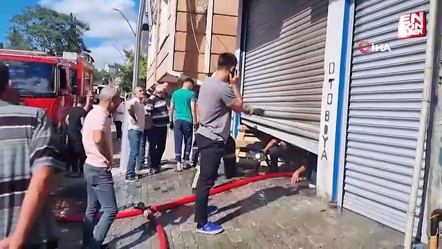 Kocaeli depoda yangın çıktı, ATV aracı küle döndü