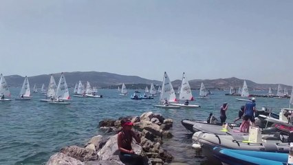 متسابقون في بطولة عالمية ينقذون سكان مدينة يونانية من حريق هائل