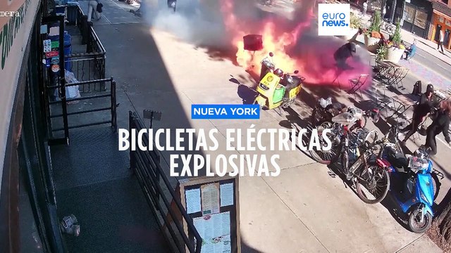Nueva York | Bicicletas eléctricas explosivas dejan 13 muertos en lo que va de año