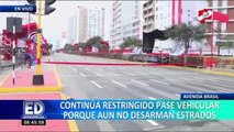 Desfile Militar 2023: continúan restricciones vehiculares en la avenida Brasil
