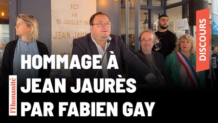 Le directeur de L'Humanité commémore la mort de Jean Jaurès