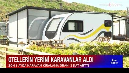 Otellerin yerini karavanlar aldı! Son 6 ayda kiralama oranı 2 kat arttı