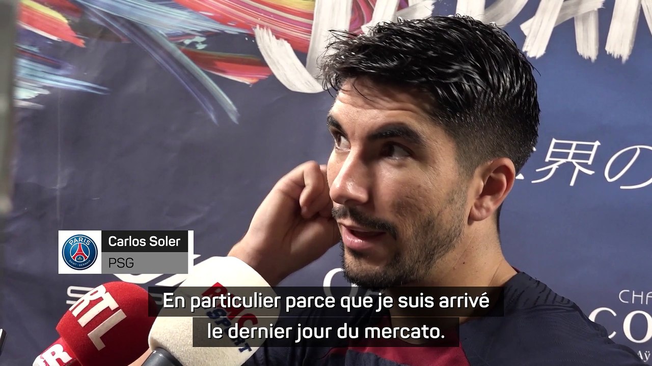Soler : "Je suis confiant, je veux rester ici"