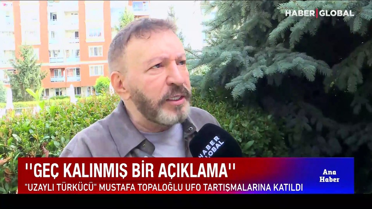 "Uzaylı türkücü" Mustafa Topaloğlu UFO tartışmalarına katıldı: Geç kalınmış bir açıklama