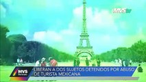 Liberan a dos sujetos detenidos por abuso a turista mexicana en París