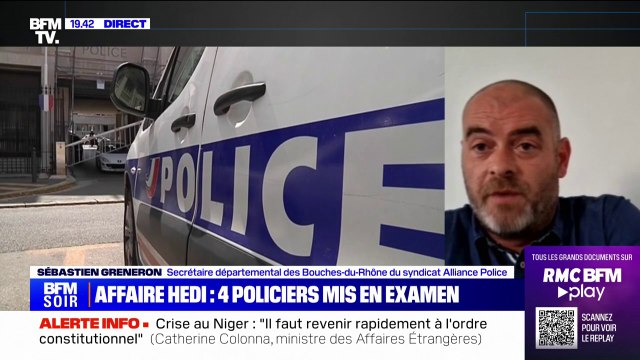 Arrêts maladie dans la police: Les fonctionnaires de police reprendront le travail quand ils seront en état de le faire , affirme Sébastien Greneron (Alliance Police Nationale)