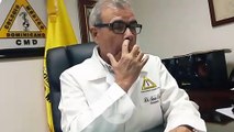 Senén Caba dice médicos acatan paro a nivel nacional
