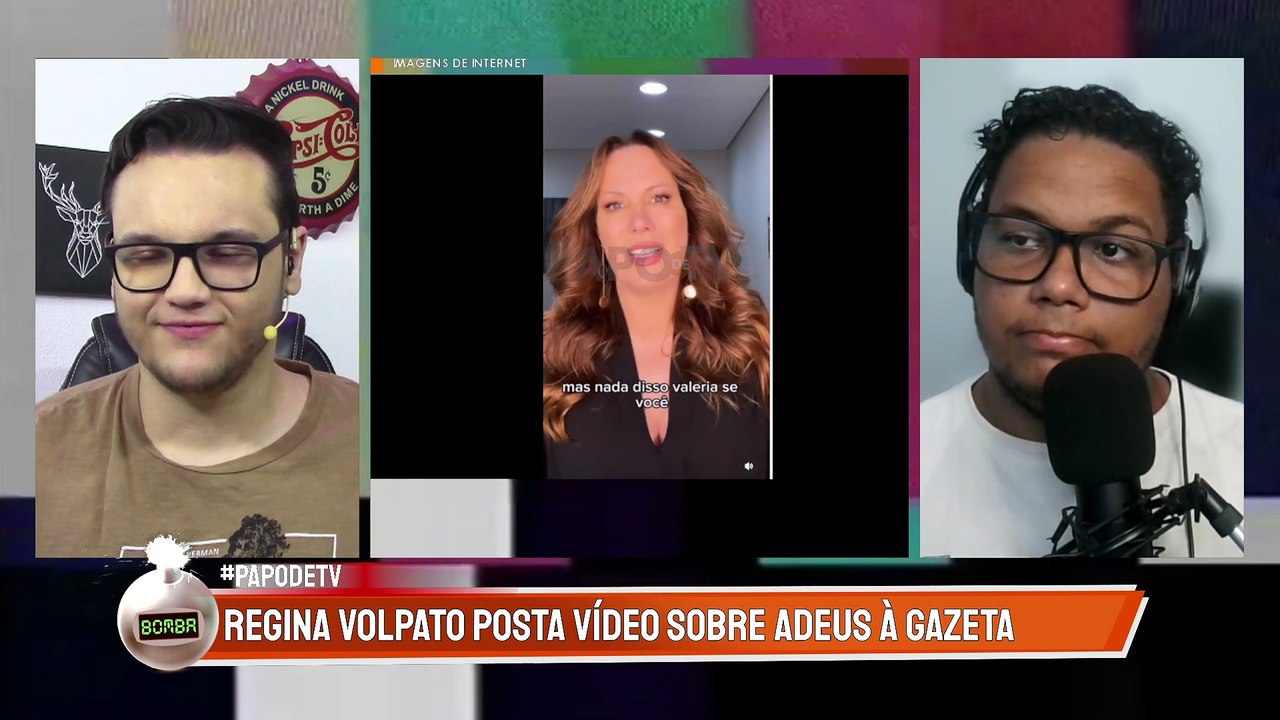 Em seu ÚLTIMO DIA, REGINA VOLPATO ABRE O CORAÇÃO após SER DEMITIDA DA GAZETA