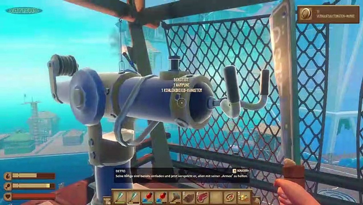 Mit den Schläuchen spielen. | Raft | Ep. 99