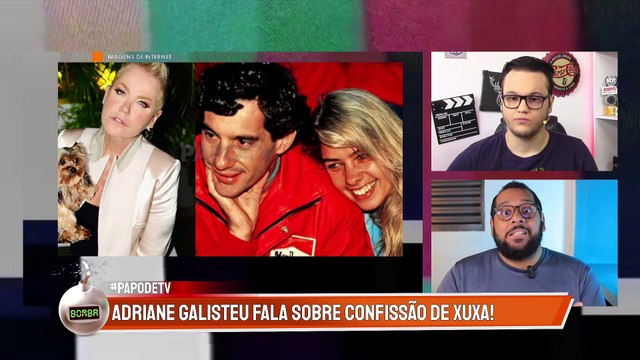ADRIANE GALISTEU fala sobre AYRTON SENNA e ALFINETA XUXA!