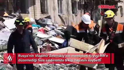 Rusya'dan Ukrayna'ya füze saldırısı! 6 ölü, 75 yaralı