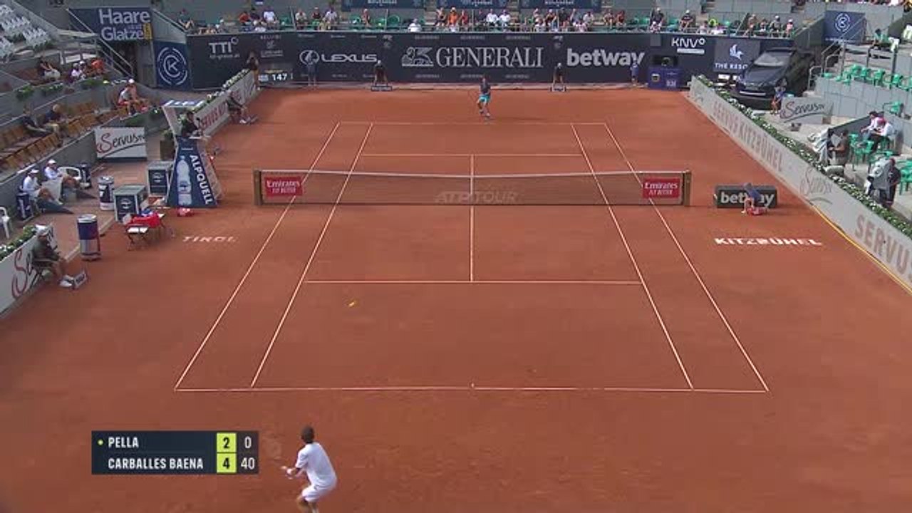 Kitzbuhel - Carballes Baena se défait de Pella Kitzbuhel - Carballes Baena se défait de Pella