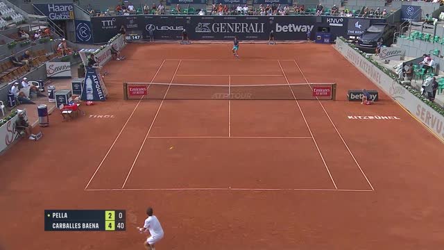 Kitzbuhel - Carballes Baena se défait de Pella Kitzbuhel - Carballes Baena se défait de Pella