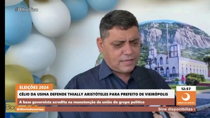 Célio da Usina defende Thially para prefeito de Vieirópolis e gera disputa interna