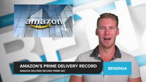 Amazon Surpasses 1.8 Billion Same-Day Deliveries to Prime Members