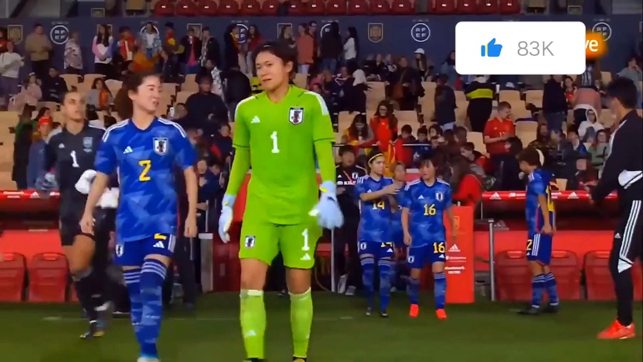Spain vs Japan Highlight Women's Football women's world cup video
