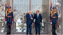 الرئيس السيسي يستقبل الرئيس الفلسطيني ويجتمع مع رئيس مجلس الوزراء وعدد من المسئولين