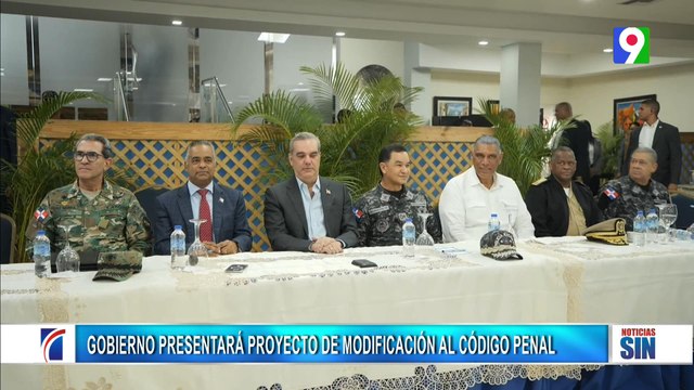 Gobierno presentará proyecto de ley para modificar el Código Penal| Primera Emisión SIN