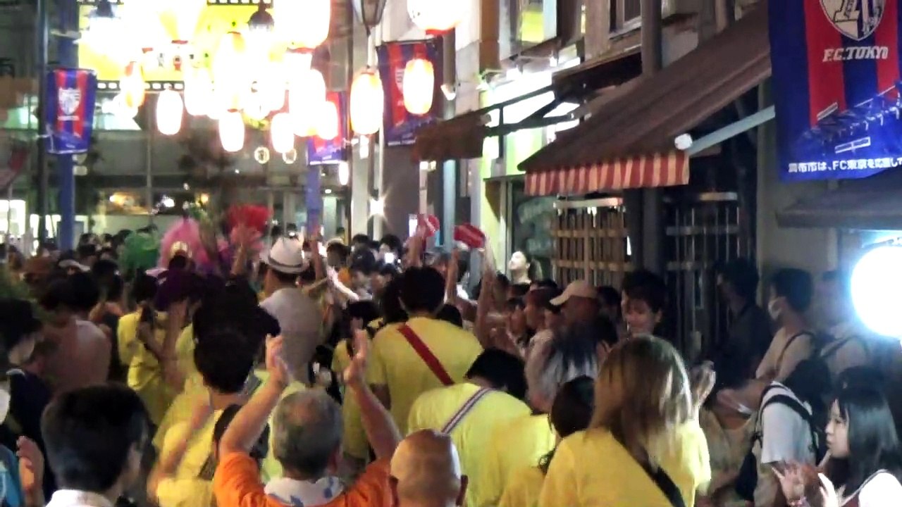 【2023/7/29】第28回調布銀座納涼夕市　サンバカーニバル　2回目１