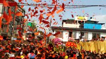 A sharp eye was kept on every corner... Devotees joined with double enthusiasm