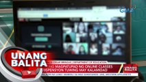 DepEd, planong magpatupad ng online classes imbes na suspensyon tuwing may kalamidad | UB