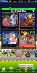 Mario Kart Tour: Night Tour: Cat Peach Cup