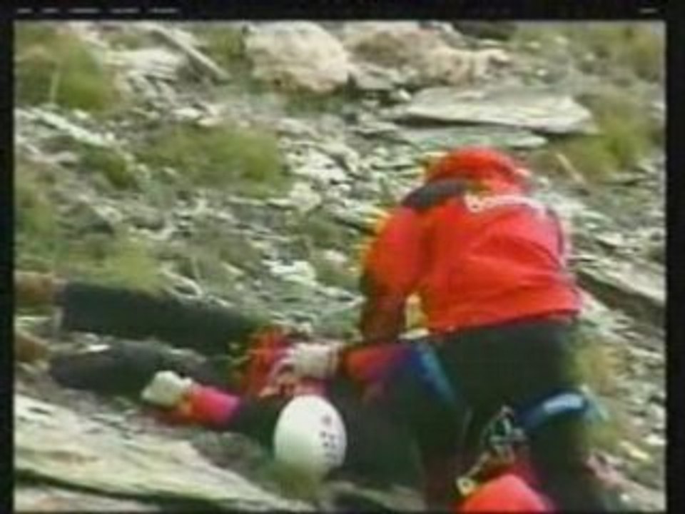 Régis et son copain à la montagne