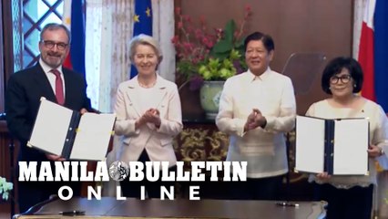 Marcos: PH economy to benefit from von der Leyen's visit